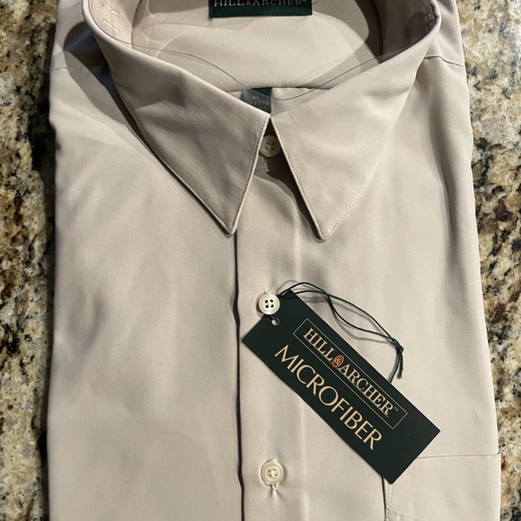 HILL & ARCHER™ MEN’S MICROFIBER SHIRT - Picture 3 of 4